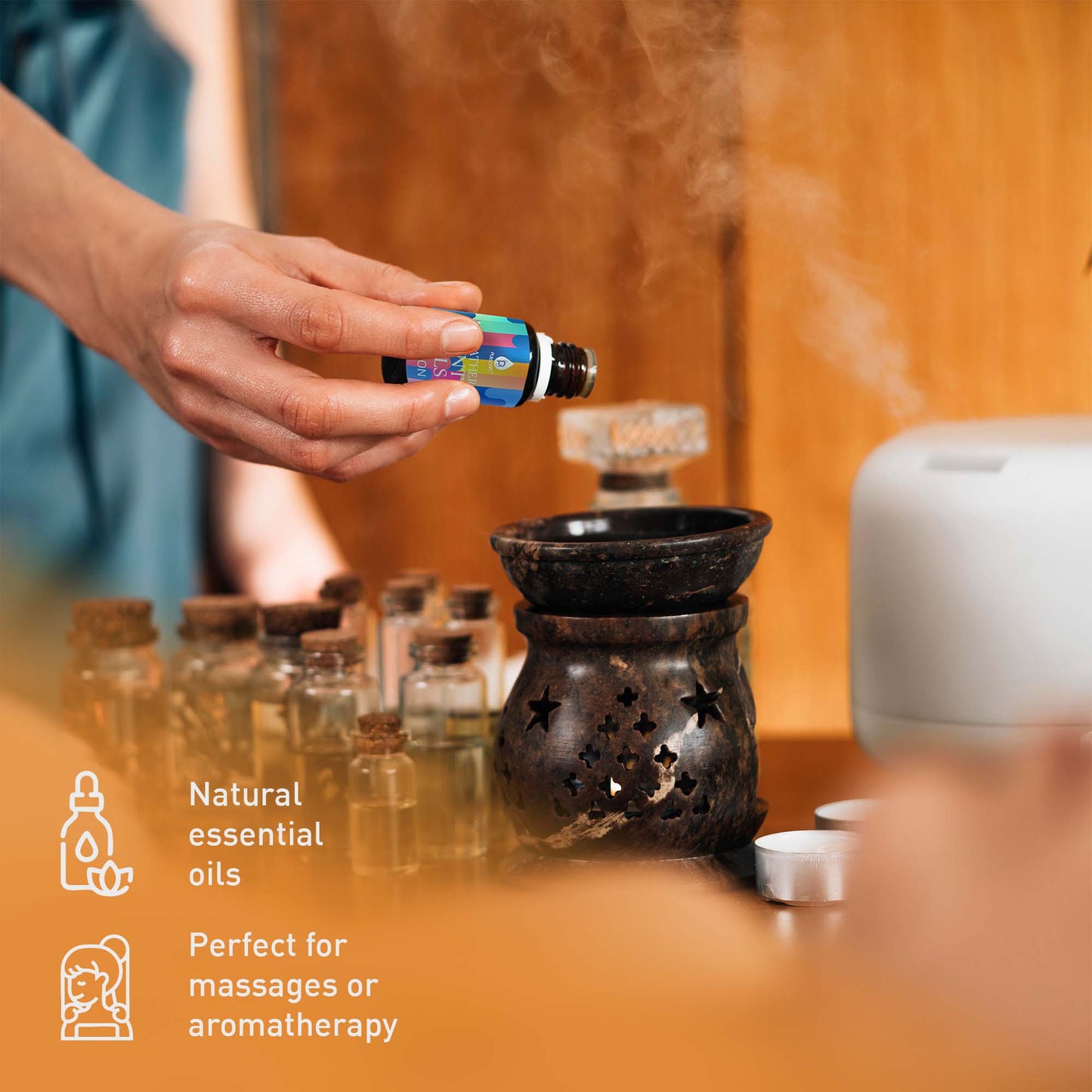 Holiday Bliss Gift Set: Aromatherapy Bath Bombs & Essential Oils