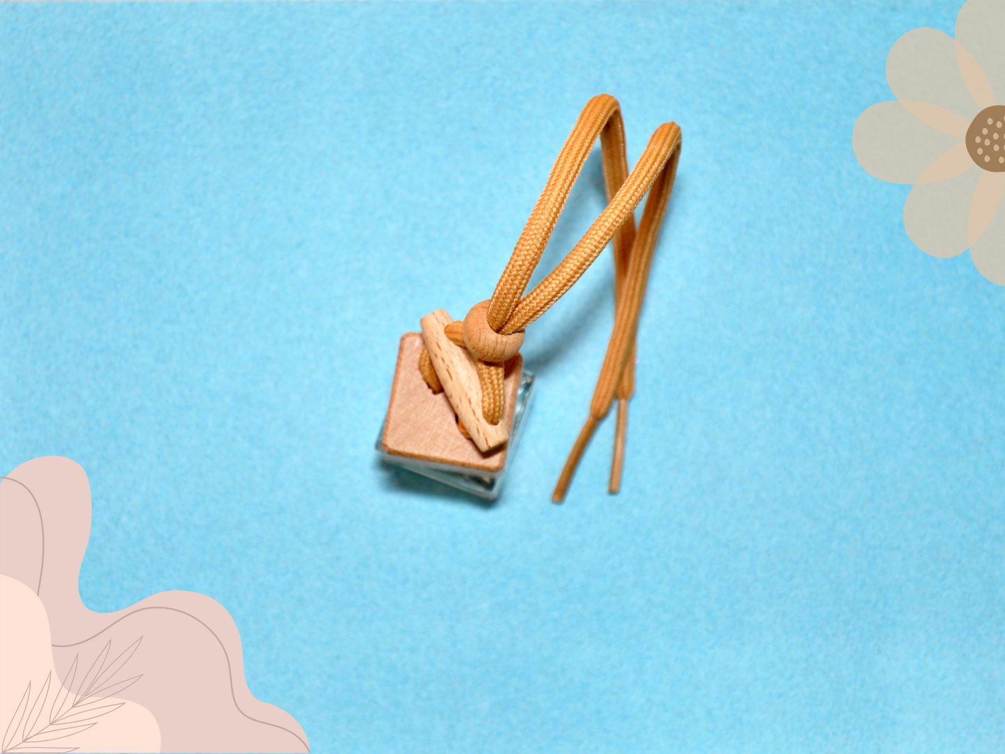 Floral & Feminine Hanging Car Freshener Collection – Elegant Blossoms & Soft Petals