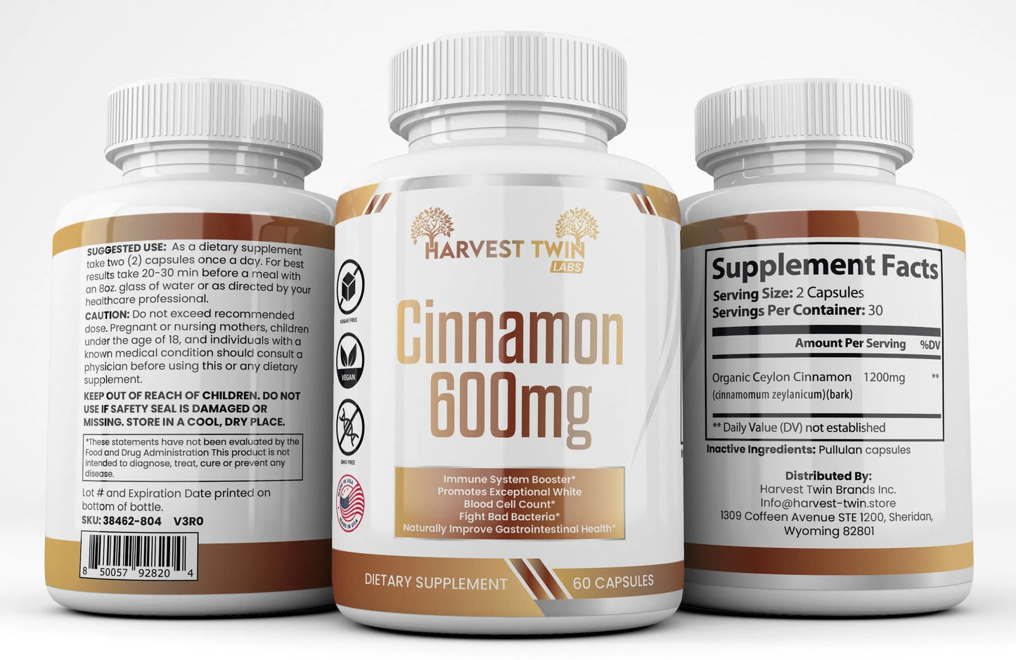 True Cinnamon Ceylon - 600mg