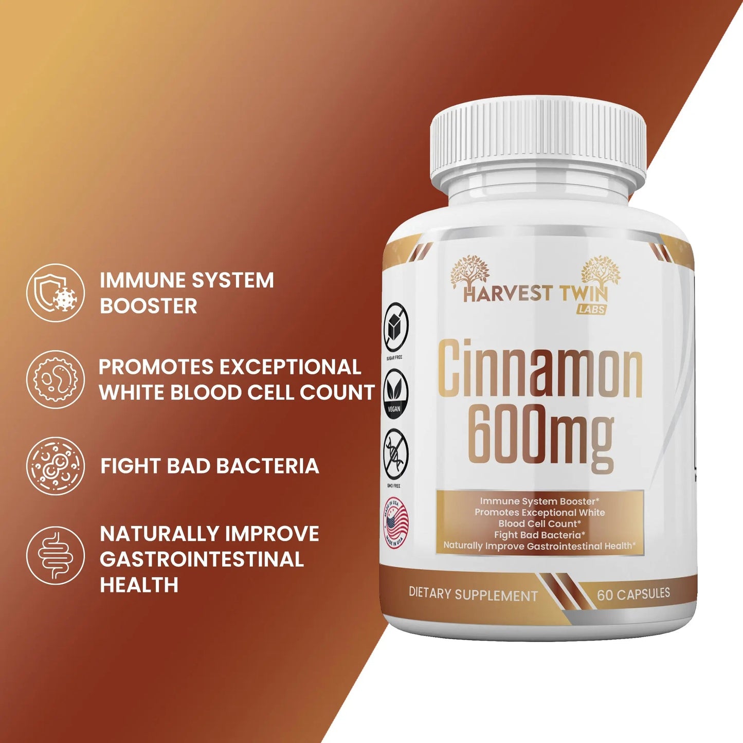 True Cinnamon Ceylon - 600mg