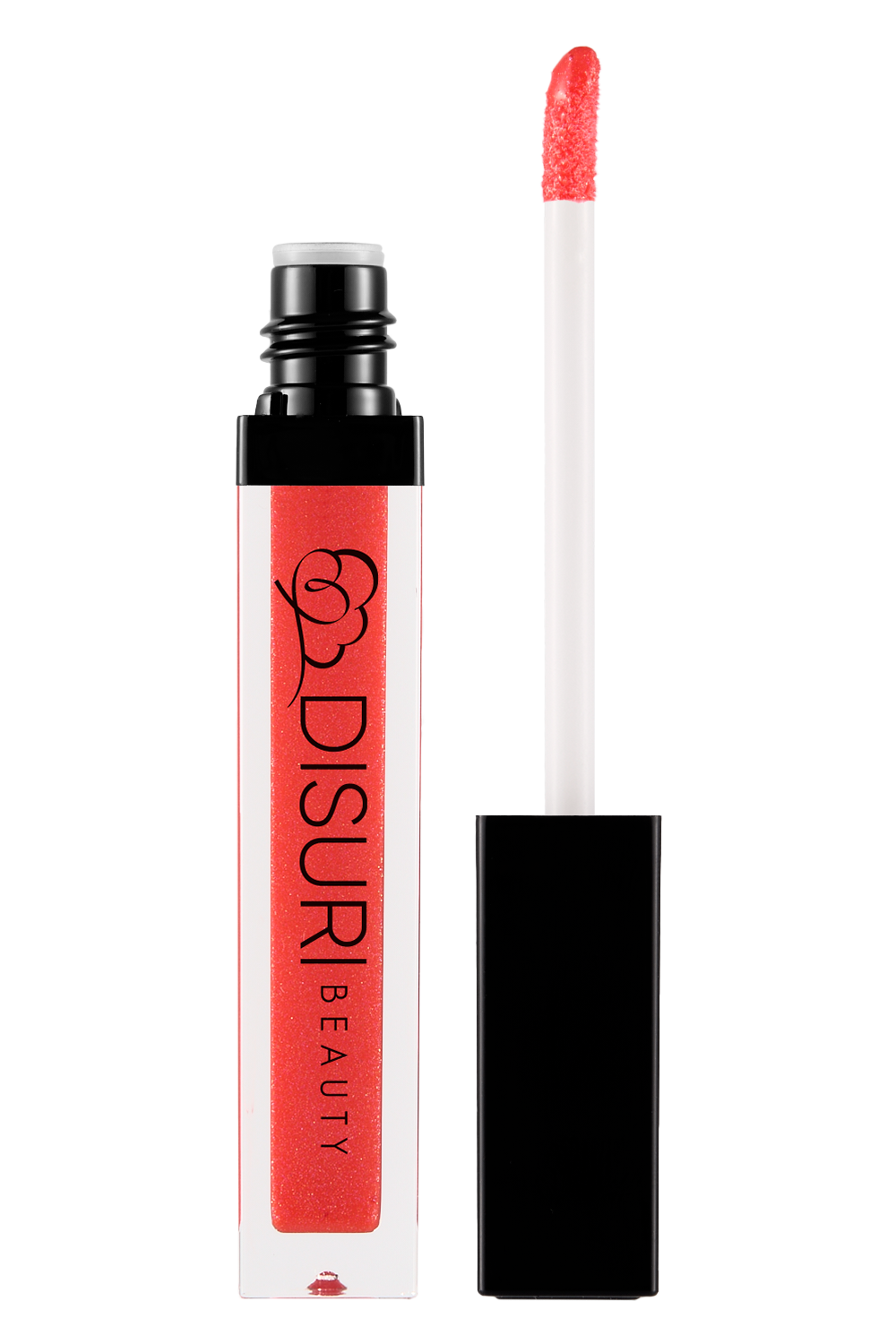 DISURI Beauty Shimmer Lip Gloss - Sunset Glow