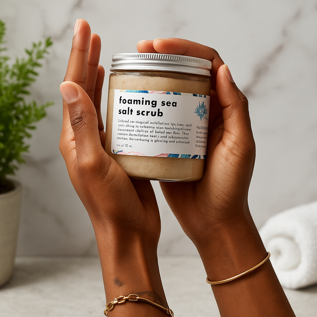 Dead Sea Salt Foaming Body Polish